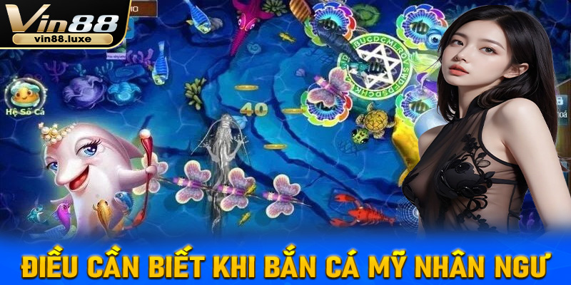 Điều cần biết trước khi chơi bắn cá mỹ nhân ngư